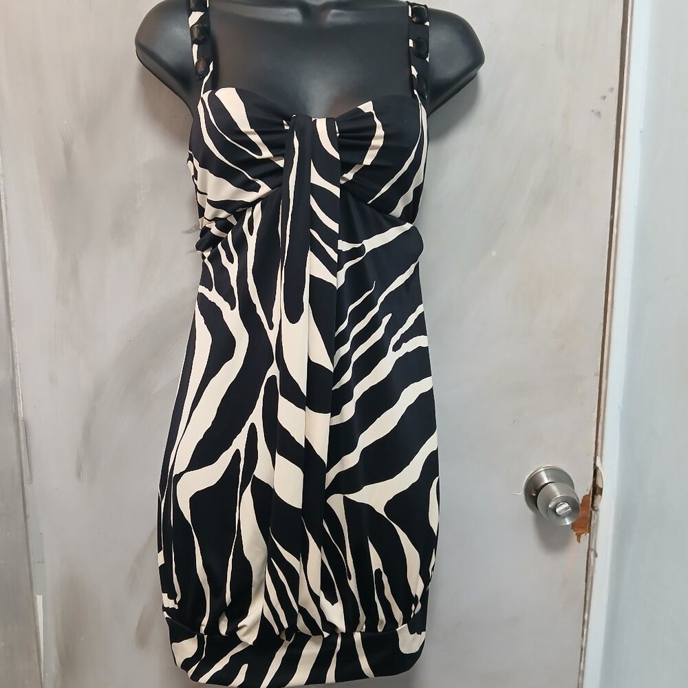 Windsor Zebra Pouf Dress